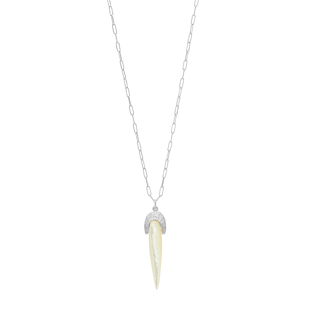 FAN SPIKE NECKLACE