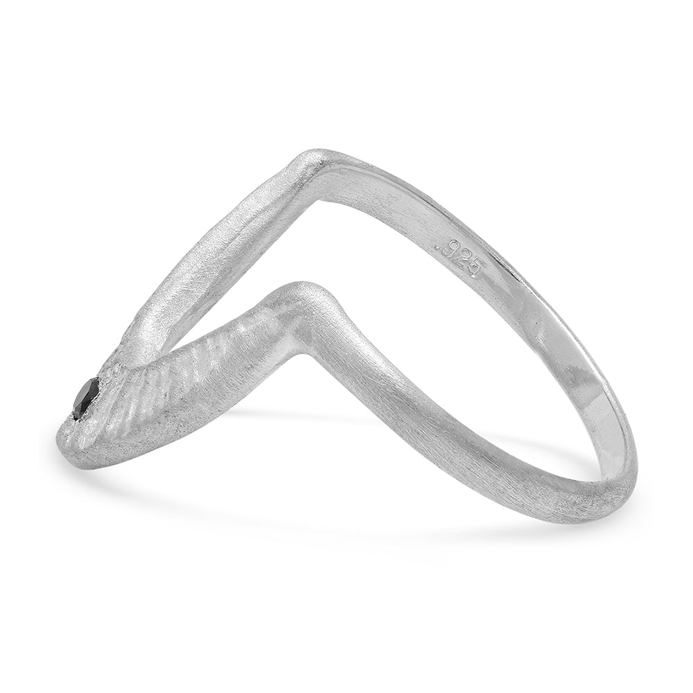 DECO SHELL HORSESHOE RING