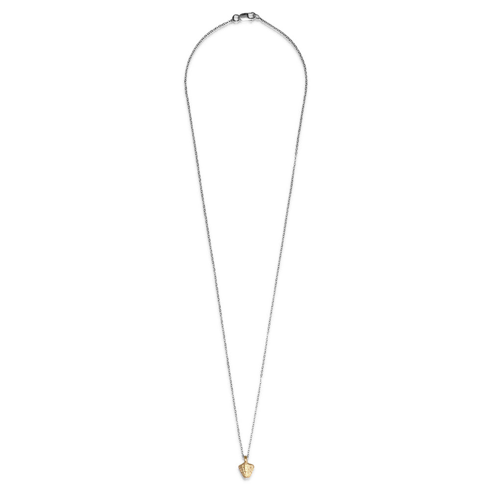 DECO SHELL MINI FAN NECKLACE