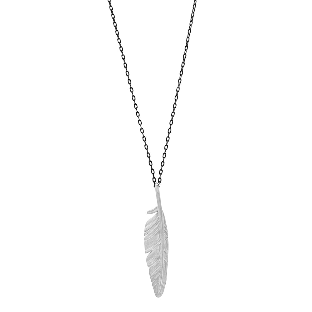 FLIGHT FEATHER CHAIN NECKLACE