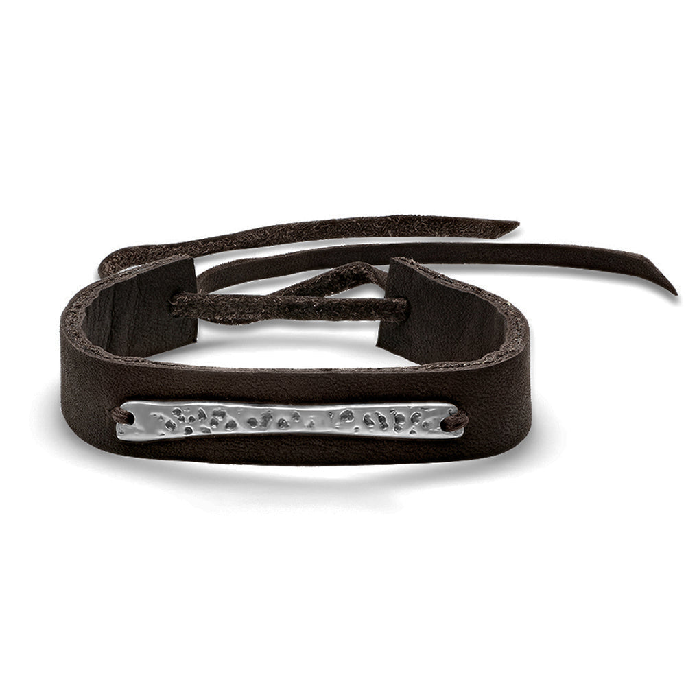 THIN FOSSIL TORTOISE BRACELET