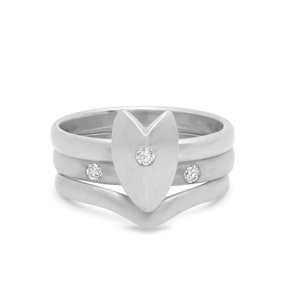 2-STONE STACKING RING