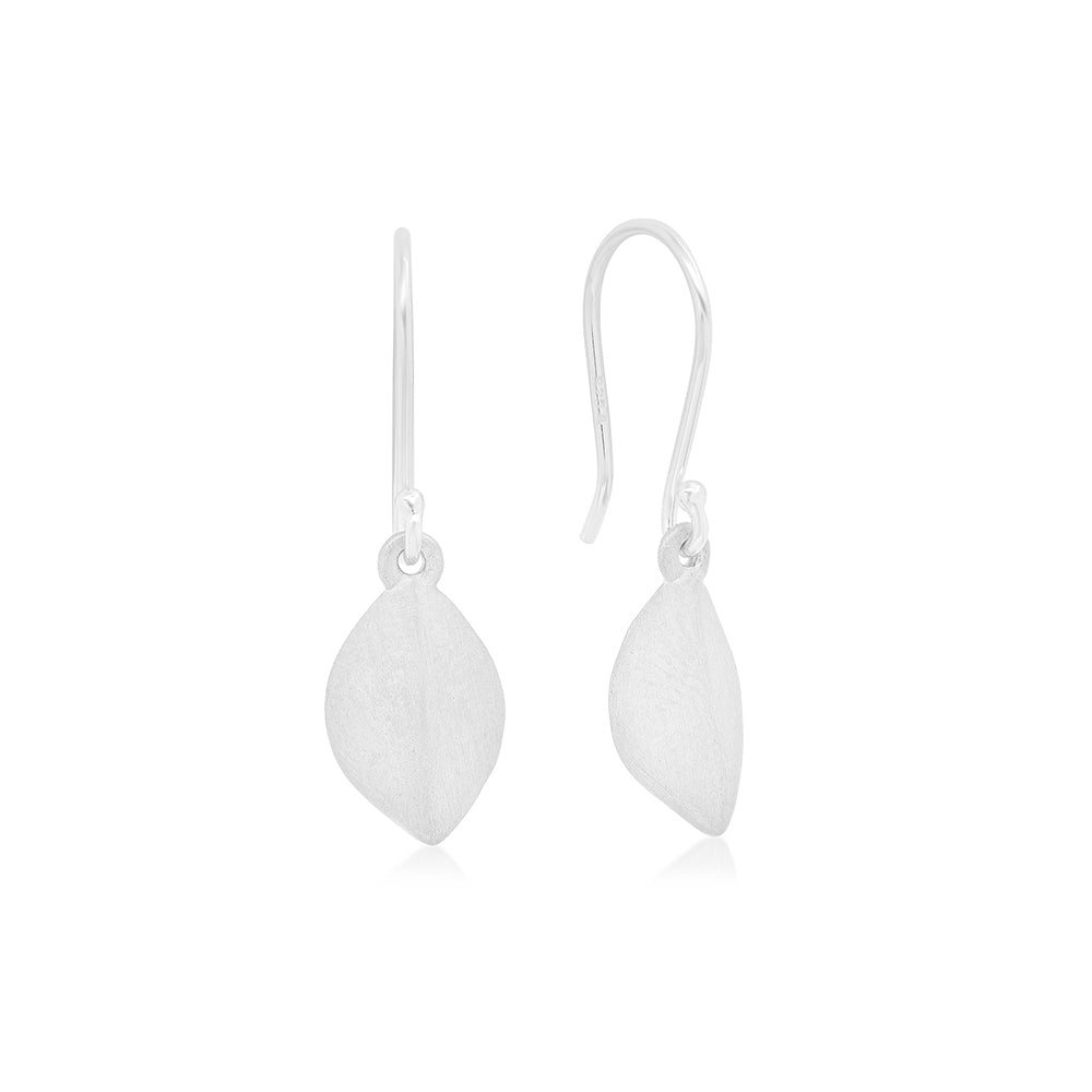 TINY LEAF EARRINGS